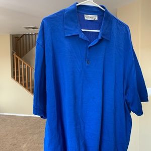 New Blue Polo - 3X. St. Croix